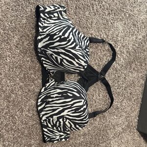 Zebra Print Bra